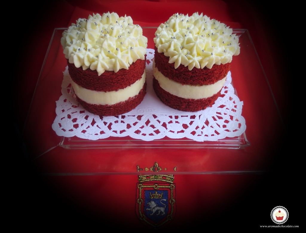 Mini Red Velvet cakes2. Aroma de chocolate