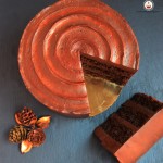 Carrot cake superchocolateada. Aroma de chocolate
