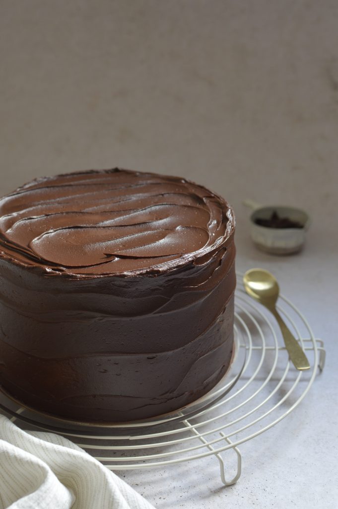 CHOCOLATE TRUFFLE CAKE. Aroma de chocolate