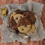 Chocolate chip brownie cookies. Aroma de chocolate
