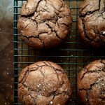SALTED BROWNIE COOKIES. Aroma de chocolate