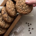 GALLETAS DE AVENA Y CHOCOLATE. AROMA DE CHOCOLATE