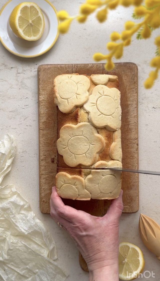 BIZCOCHO FLOREADO DE LIMÓN. AROMA DE CHOCOLATE